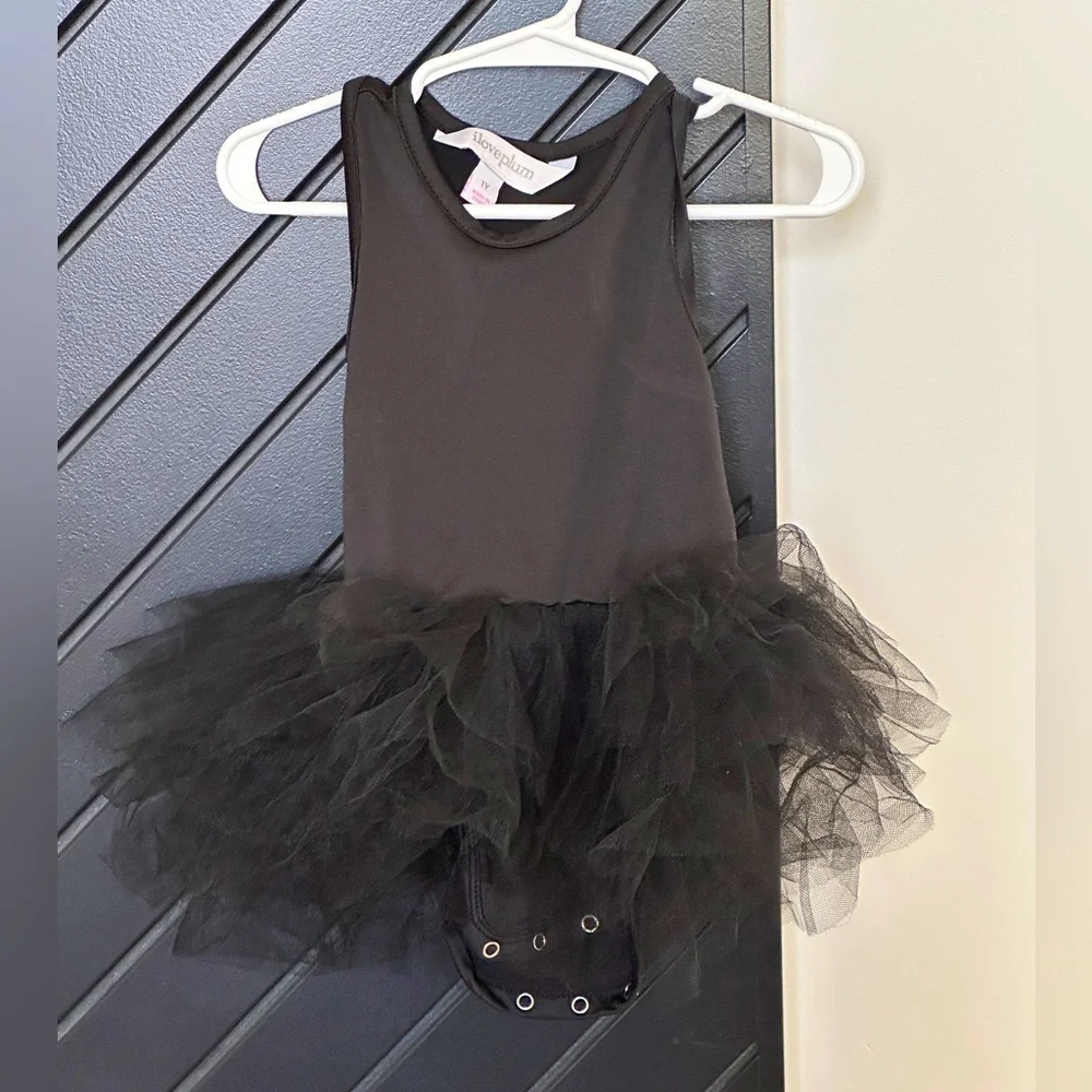 1T black tutu dress from I Love Plum. Great condition!